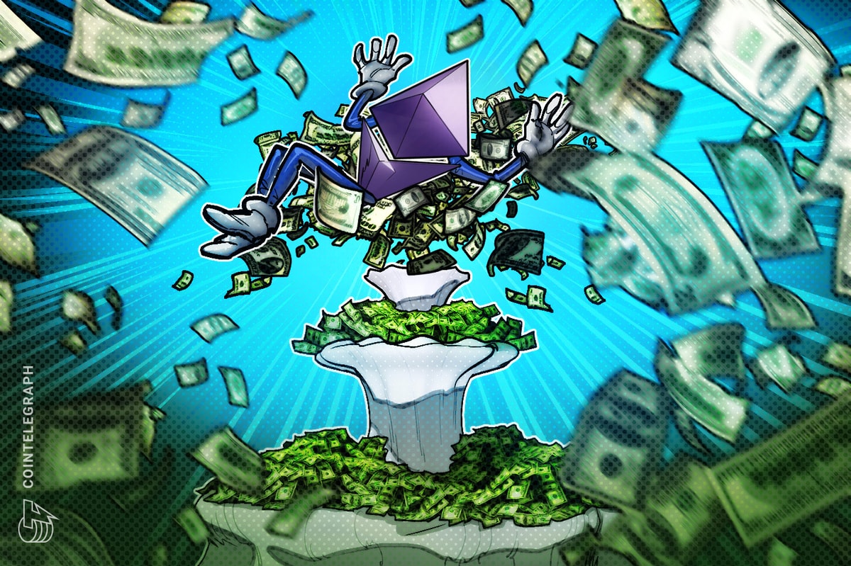 O ETH Trader transforma US $ 125 mil em US $ 43 milhões, bloqueios em US $ 7 milhões após a desaceleração do mercado