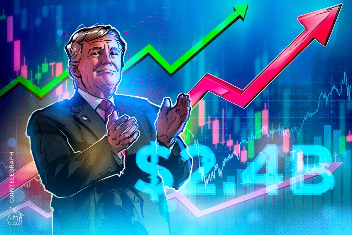 Trump ganhou US $ 2,4 bilhões na indústria de criptografia desde 2022: Relatório