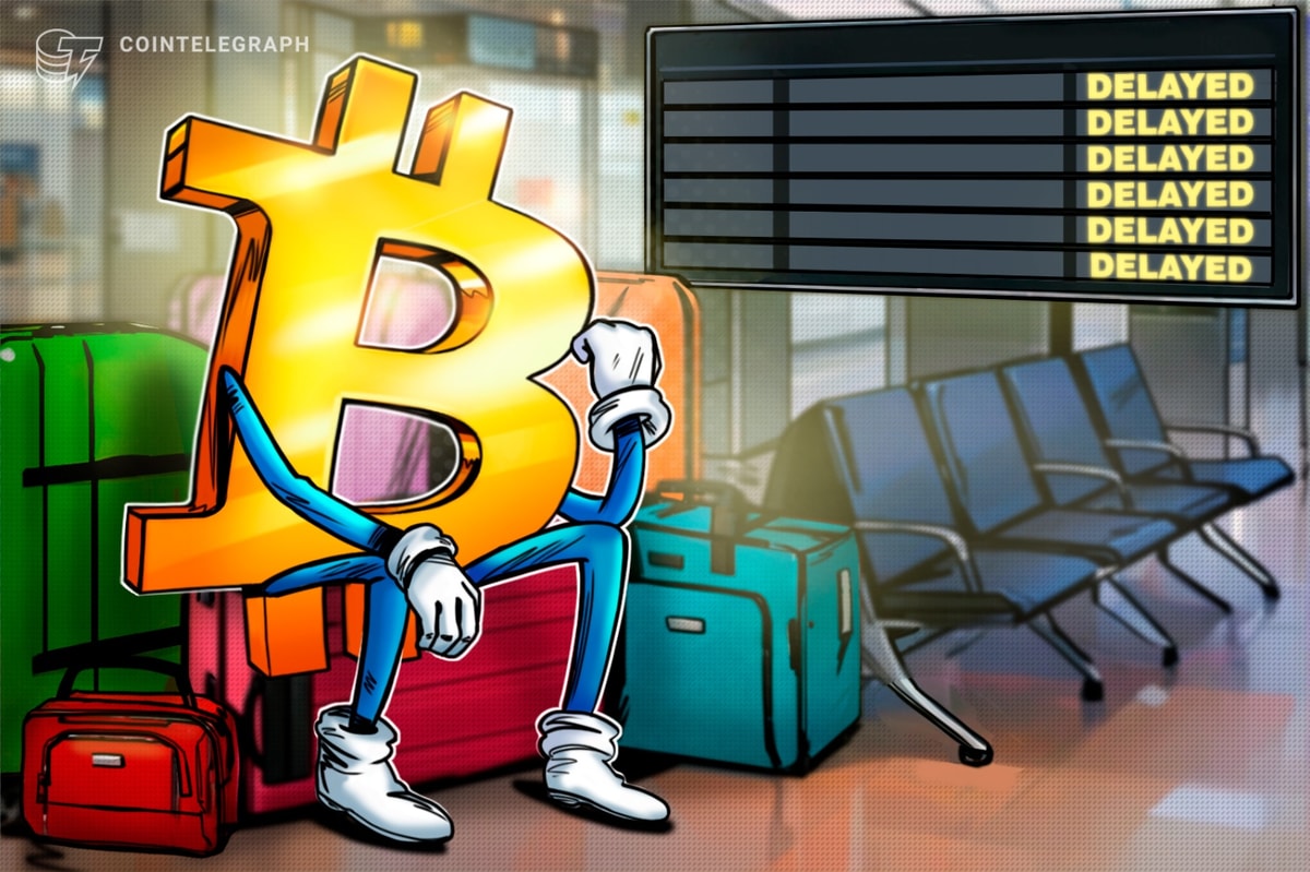 A estréia mercantil americana de Bitcoin de Trump foi interrompida 5 vezes em meio à volatilidade