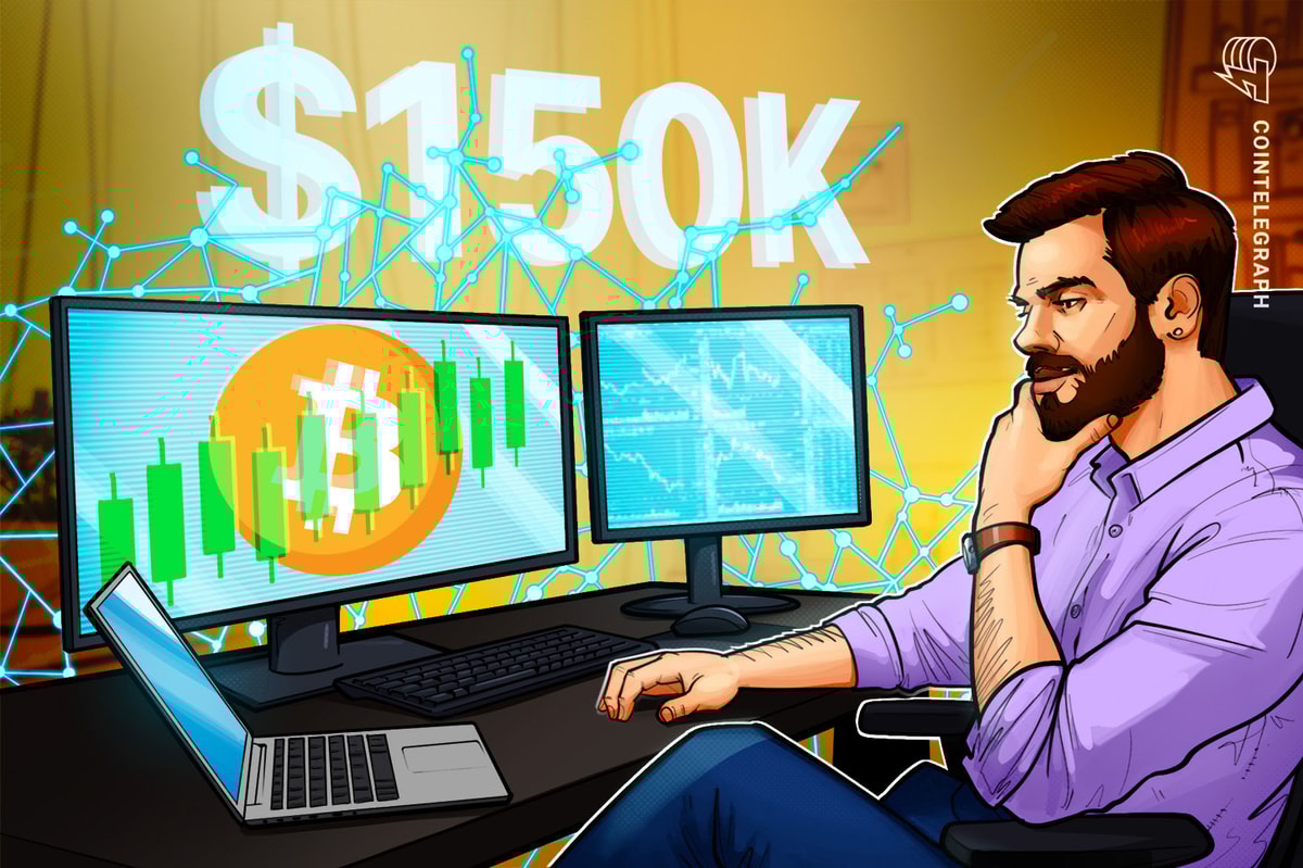 Assista à ferramenta NVT por US $ 150.000 BTC Price, diz a análise