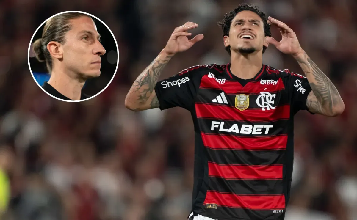 Filipe Luís fala sobre ausência de Pedro em Racing x Flamengo