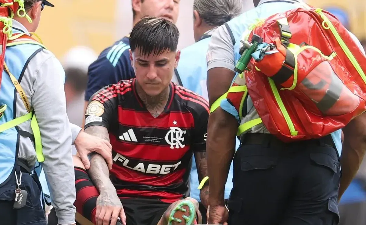 Pulgar passa no teste antes de enfrentar o Palmeiras e deve ser titular no Flamengo