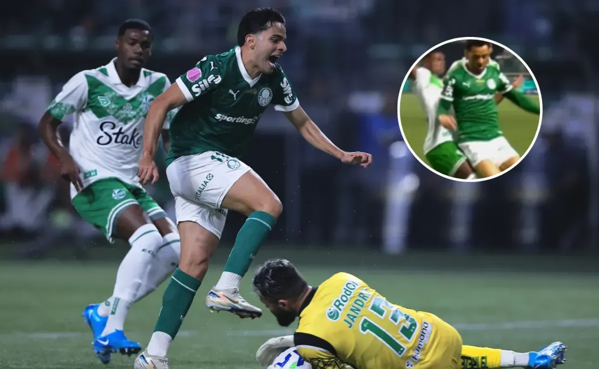 Torcida do Flamengo ironiza lance anulado do Palmeiras: "Seria mais um"