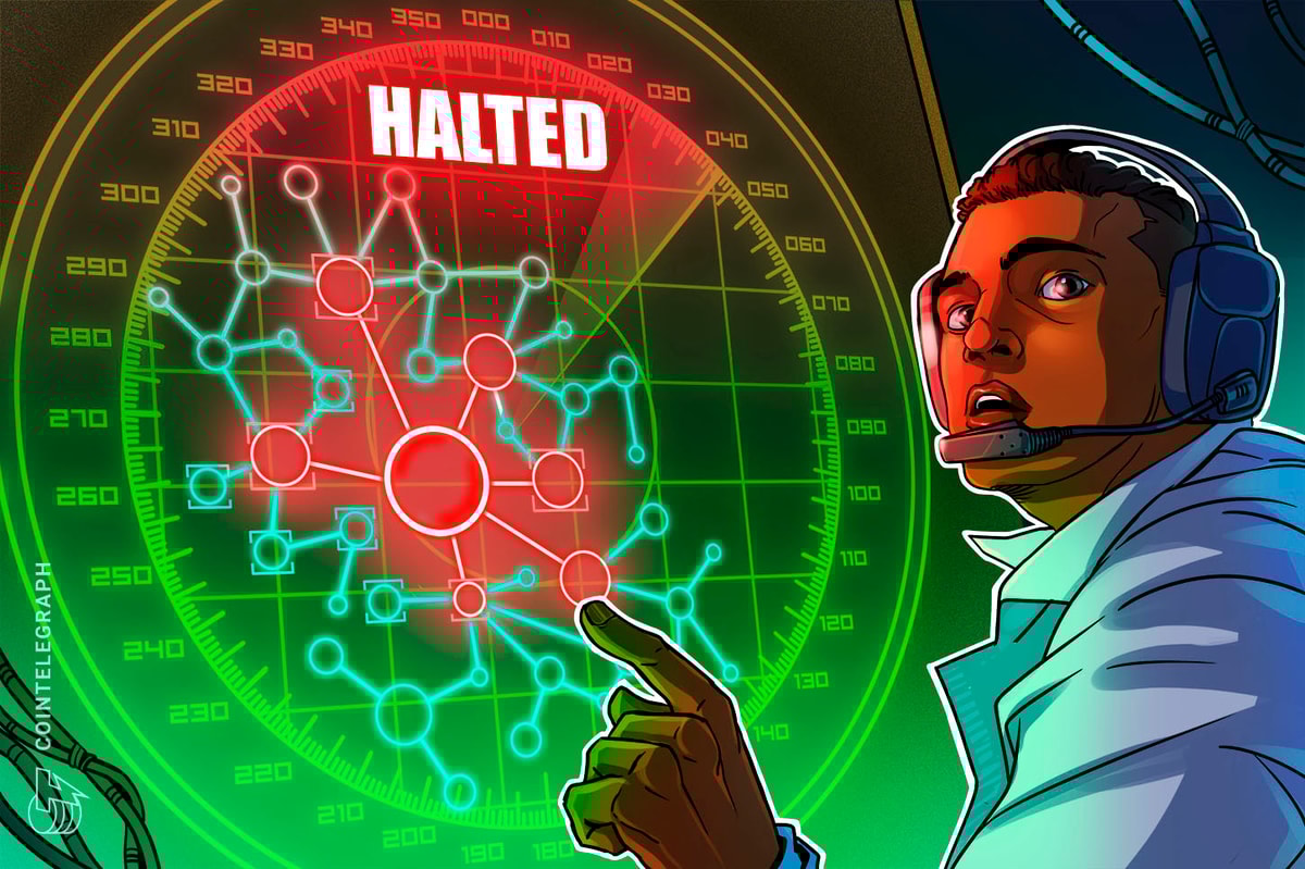 dYdX propõe compensação de US$ 462 mil ao trader após a interrupção da cadeia em 10 de outubro