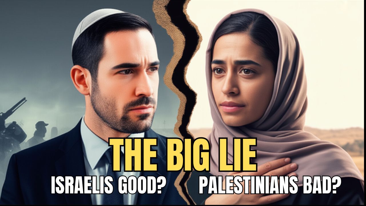 A maior pataratice sionista: os israelenses são bons, os palestinos são maus