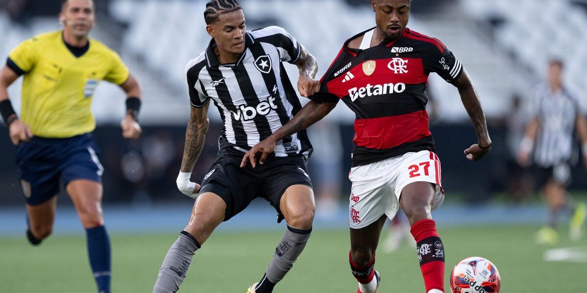 Botafogo x Flamengo: onde ver AO VIVO, horário e escalações