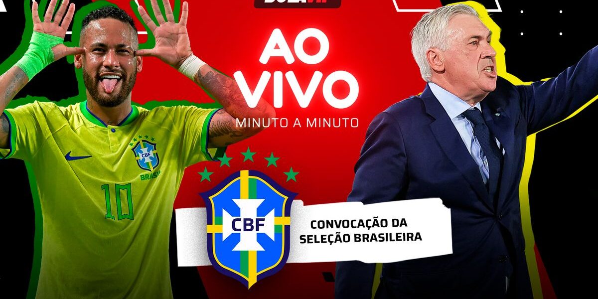 Seleção Brasileira: Ancelotti surpreende sem Neymar; veja a lista