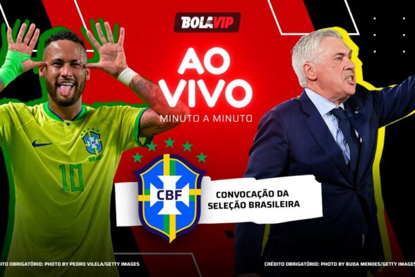 Seleção Brasileira: Ancelotti surpreende sem Neymar; veja a lista