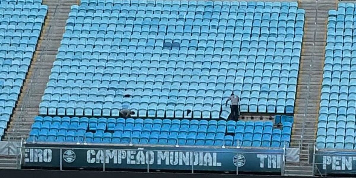 Arena do Grêmio Renova: Primeiro Lote de Cadeiras Chega