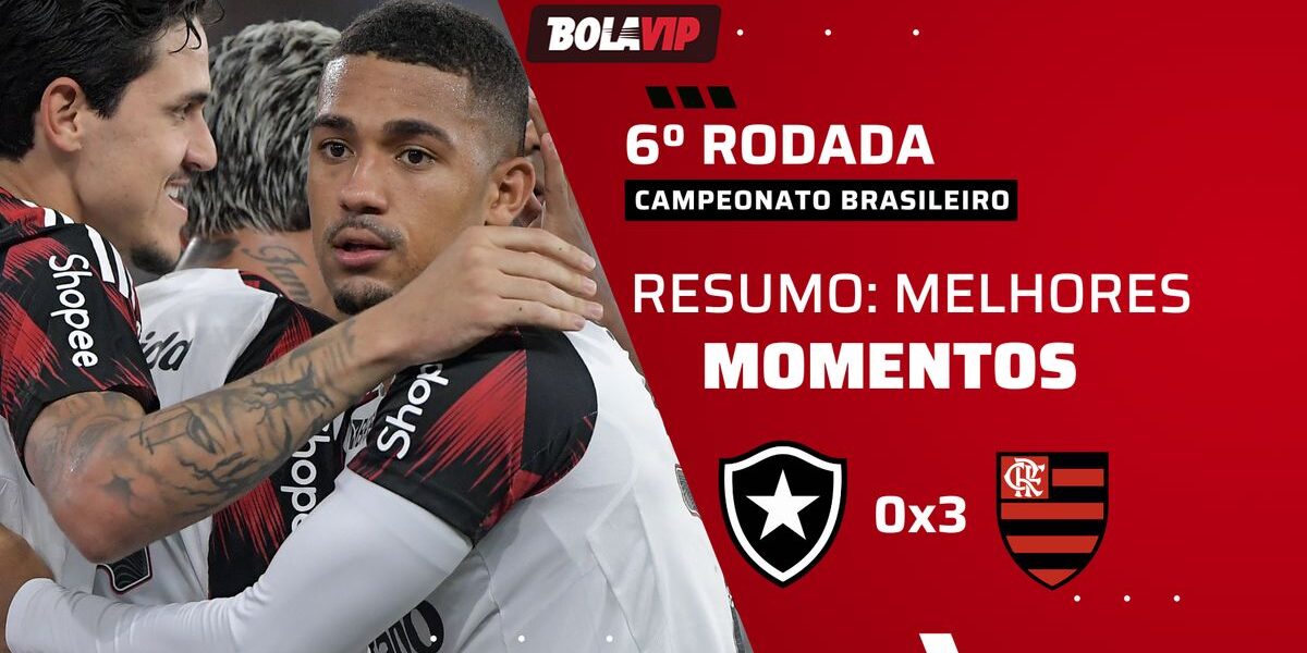 Flamengo Atropela Botafogo: 3 a 0 com Gols de Lino, Léo e Pedro