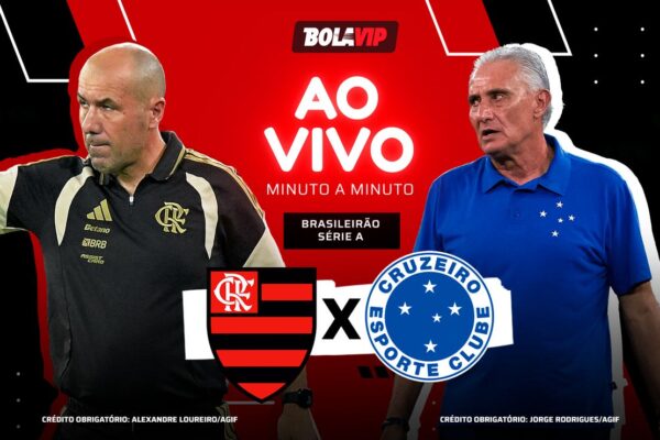 Flamengo 1 x 0 Cruzeiro AO VIVO: Pedro decide no Maracanã