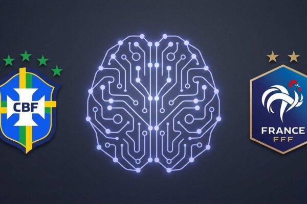 IA prevê Brasil 2×1 França: placar exato para o amistoso