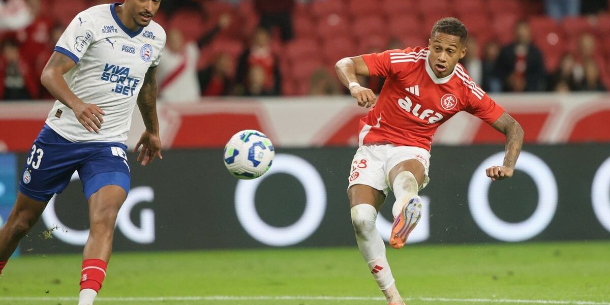 Inter nunca perdeu para o Bahia no Beira-Rio no Brasileirão