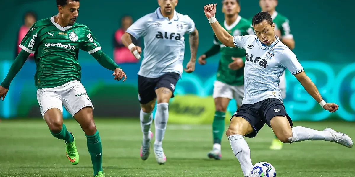 IA prevê: Palmeiras vence Grêmio por 2 a 0 na Arena Barueri