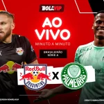 Bragantino 0x1 Palmeiras: Flaco Lopez abre o placar no Brasileirão 2026