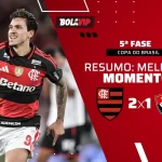 Flamengo vence Vitória por 2 a 1 e avança na Copa do Brasil