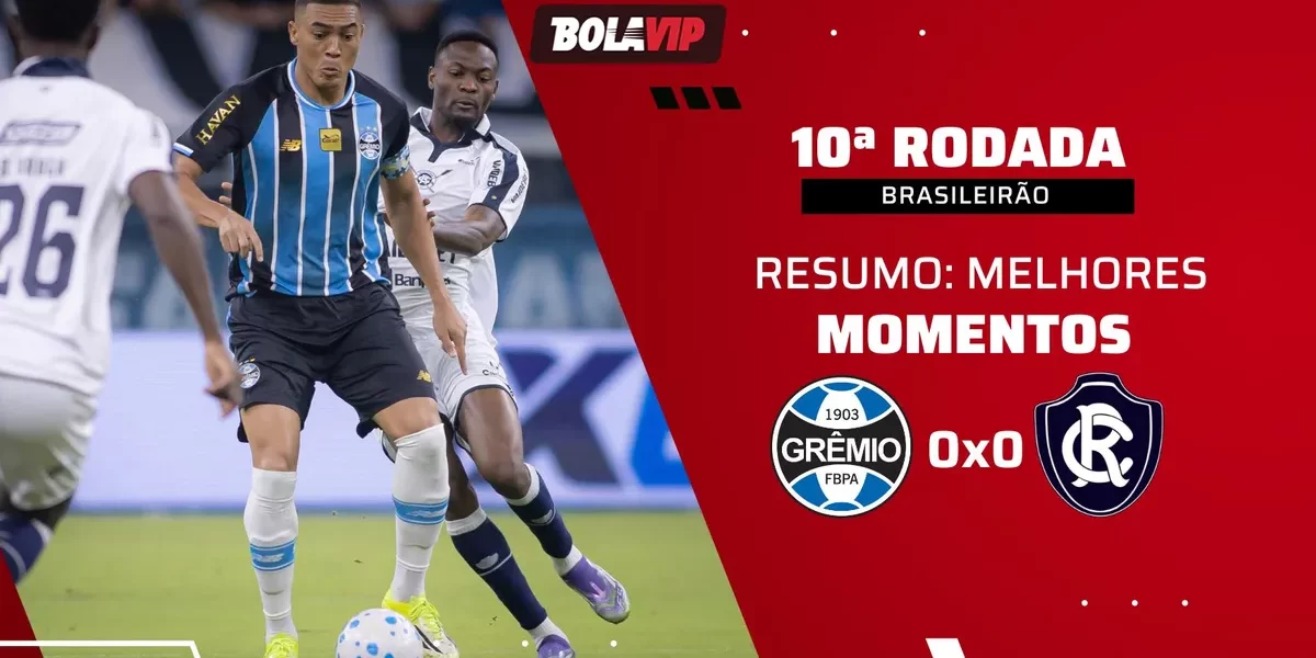 Grêmio e Remo empatam sem gols em jogo tenso pelo Brasileirão
