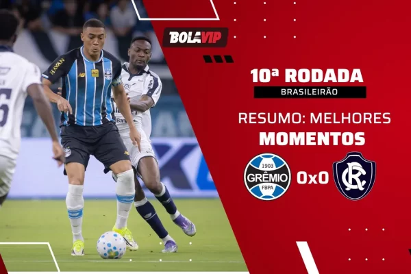Grêmio e Remo empatam sem gols em jogo tenso pelo Brasileirão