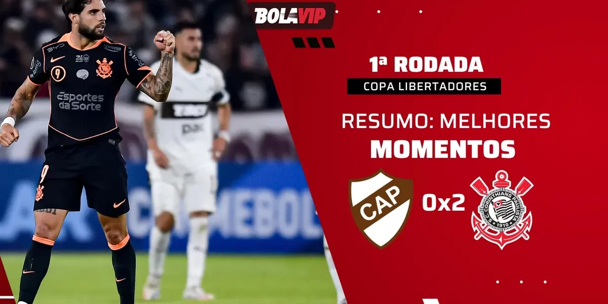 Corinthians vence Platense na estreia de Diniz pela Libertadores