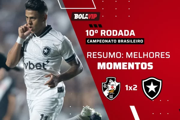 Botafogo vira sobre o Vasco em clássico eletrizante no Brasileirão
