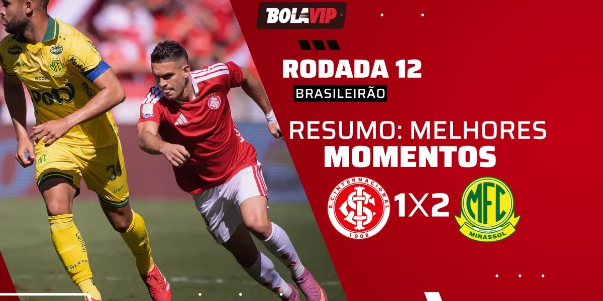 Mirassol surpreende o Inter no Beira-Rio e leva os três pontos