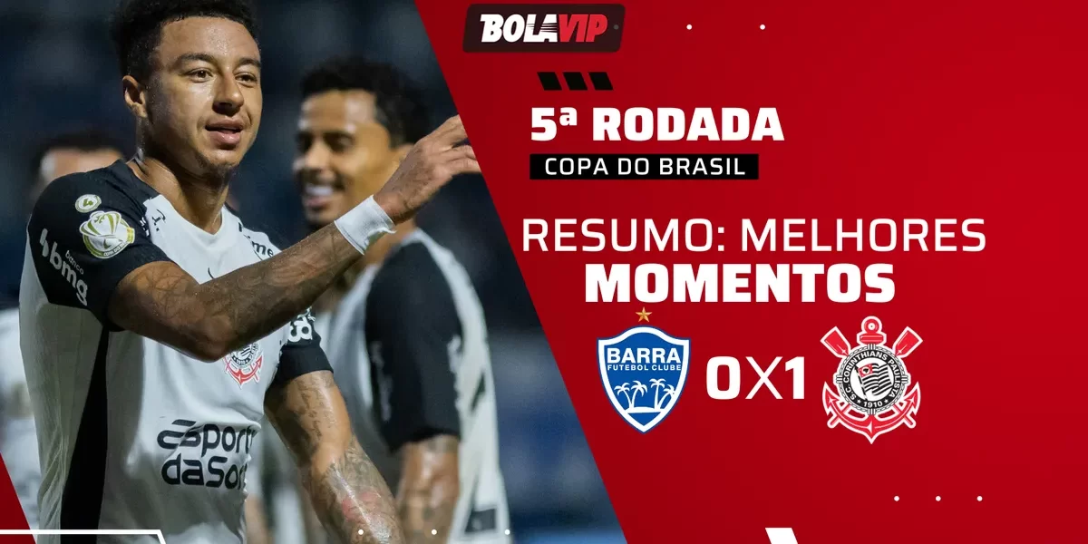 Corinthians vence Barra com gol de Lingard e avança na Copa do Brasil