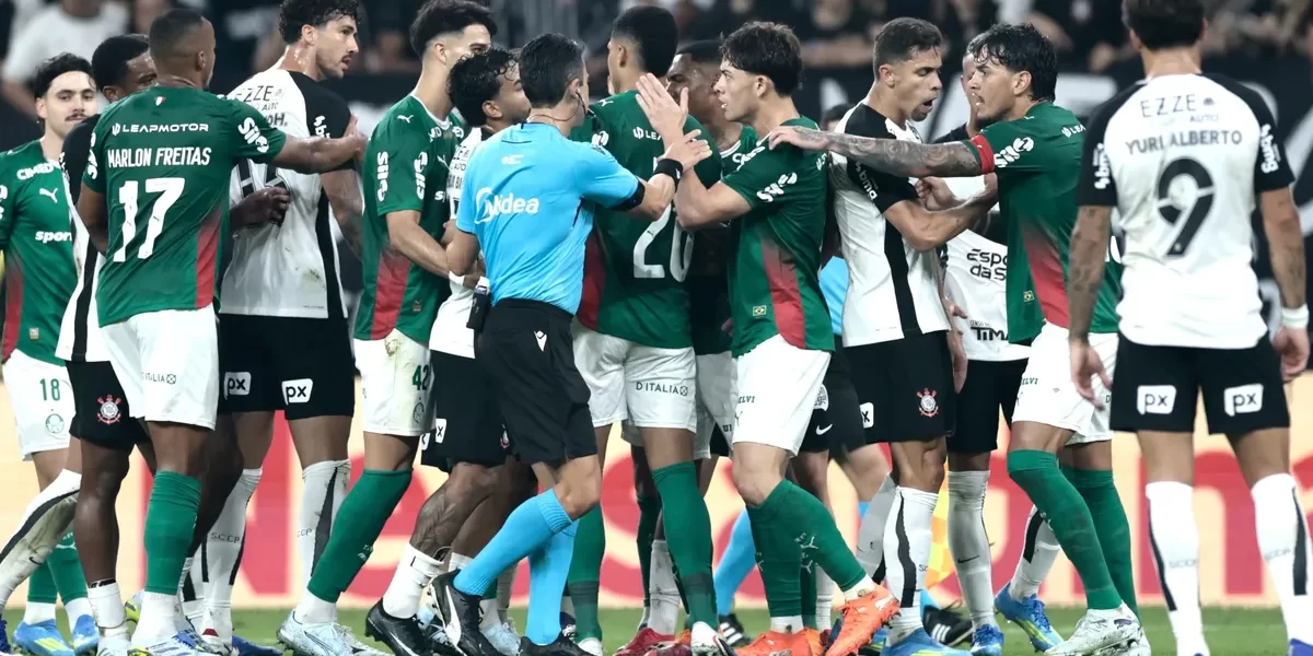 STJD denuncia Palmeiras por confusão no clássico; punições à vista