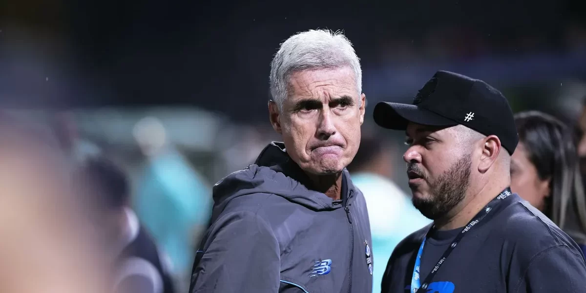 Números do Grêmio sob Castro ficam abaixo no Brasileirão