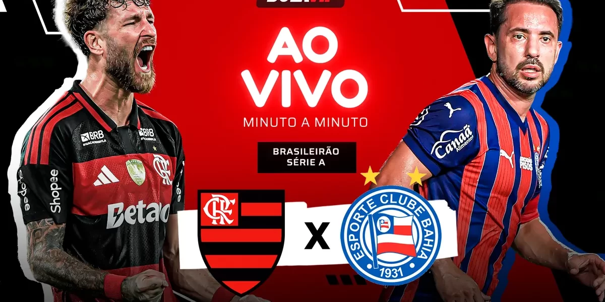 Flamengo 2 x 0 Bahia: Mengão mantém vice-liderança com vitória no Maracanã