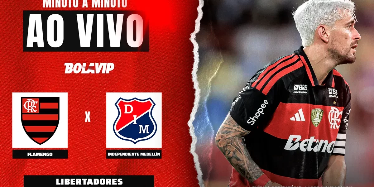Flamengo x Medellín AO VIVO: Onde assistir e acompanhar a Libertadores