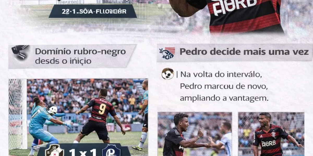 Pedro brilha, Flamengo vence clássico e assume vice-liderança