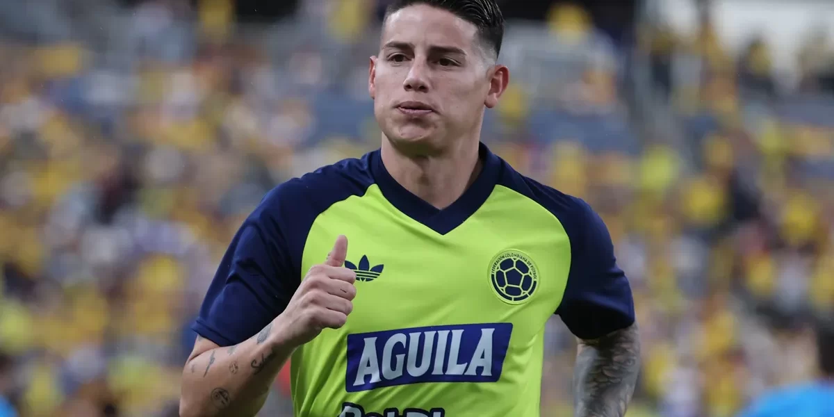 James Rodríguez hospitalizado após amistoso por desidratação severa