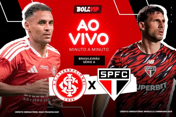 Inter vence São Paulo no intervalo: Alerrandro decide no Beira-Rio