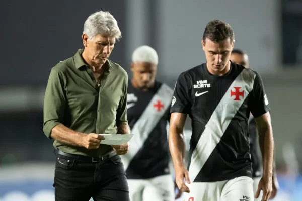 Vasco repete crise e Renato Gaúcho vive instabilidade