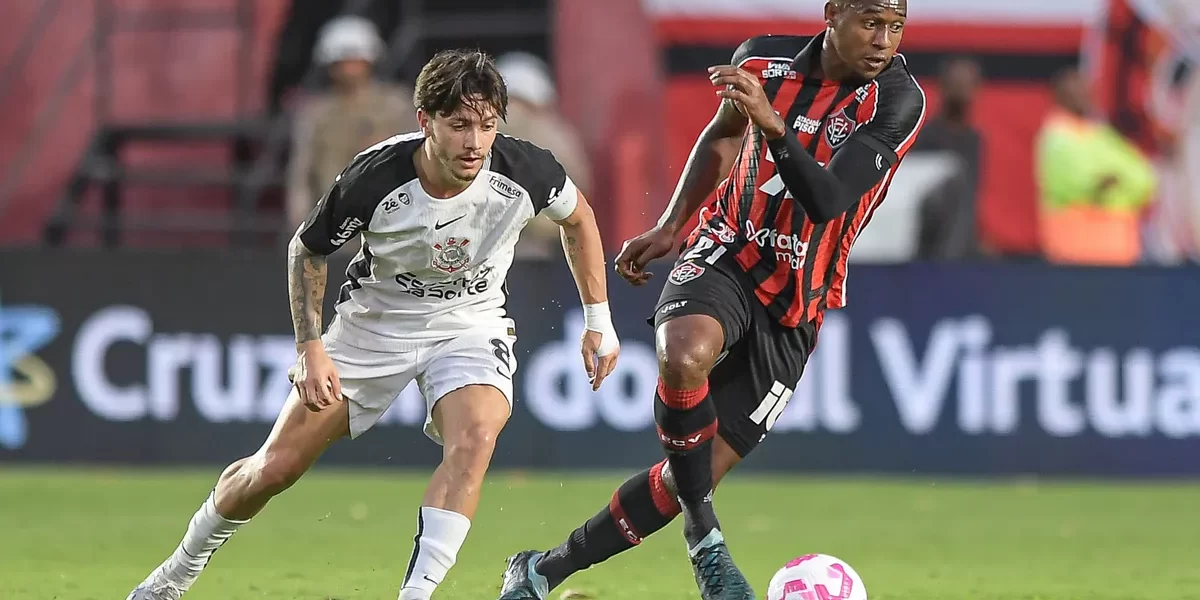 Vitória x Corinthians: IA prevê jogo equilibrado e com gols no Barradão