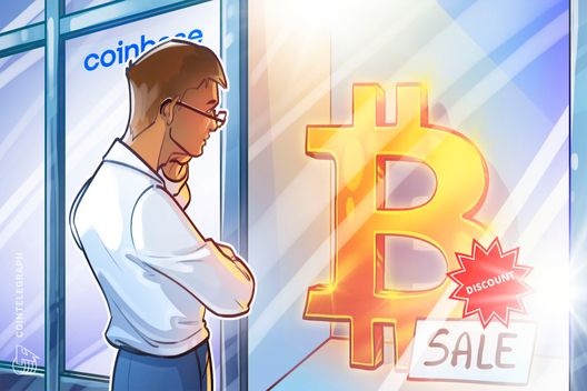 Bitcoin com desconto na Coinbase: o que isso sinaliza sobre os próximos passos?