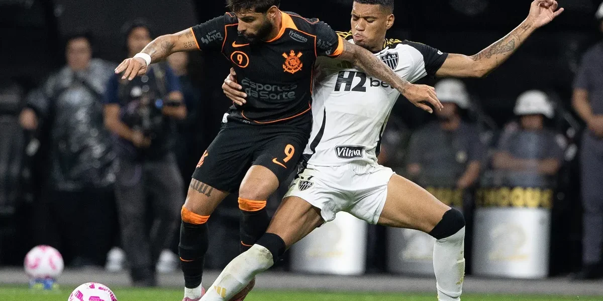 IA aponta empate com gols entre Corinthians e Atlético-MG na Neo Química Arena