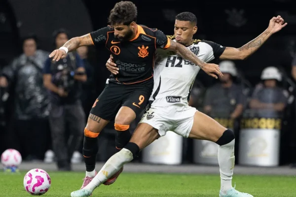 IA aponta empate com gols entre Corinthians e Atlético-MG na Neo Química Arena