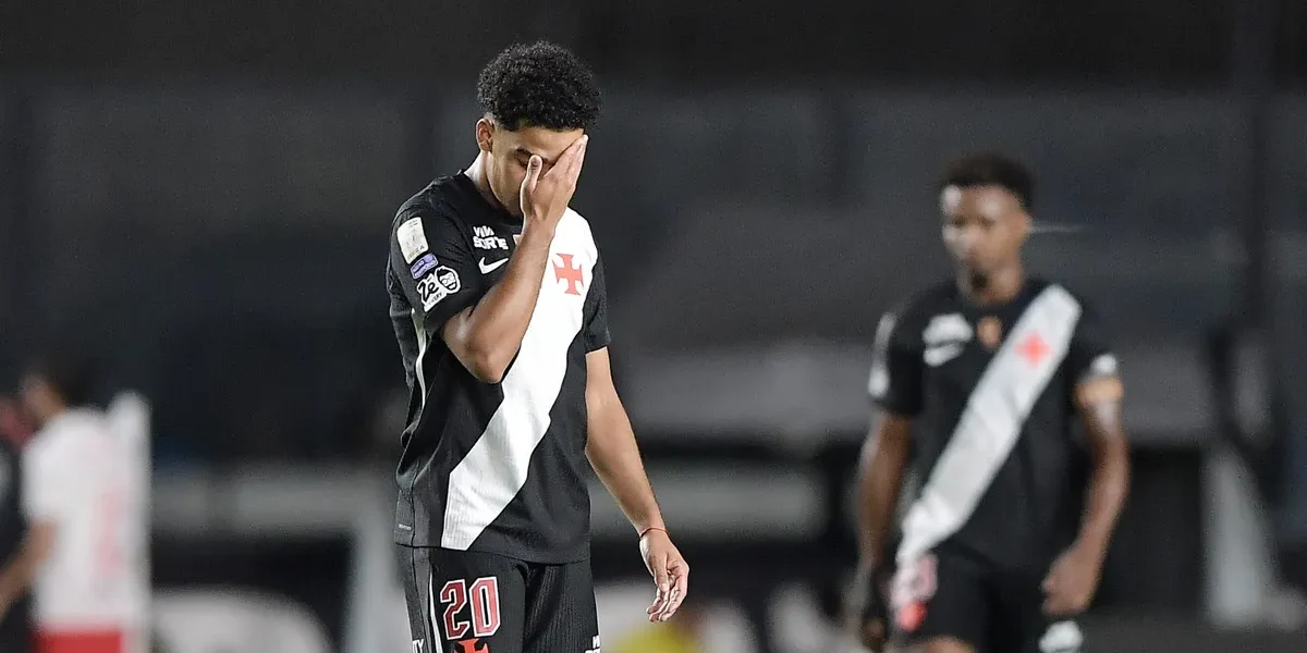 Vasco repete erro, é dominado em casa e perde para o Bragantino