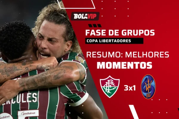 Fluminense 3×1 La Guaira: classificação dramática com ajuda argentina
