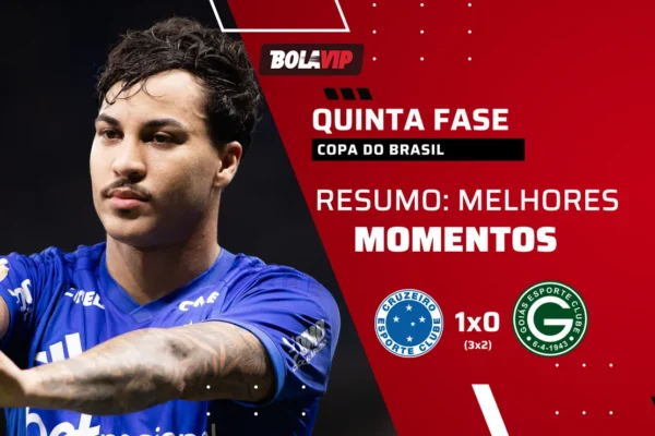 Cruzeiro sofre, mas vence Goiás e avança na Copa do Brasil