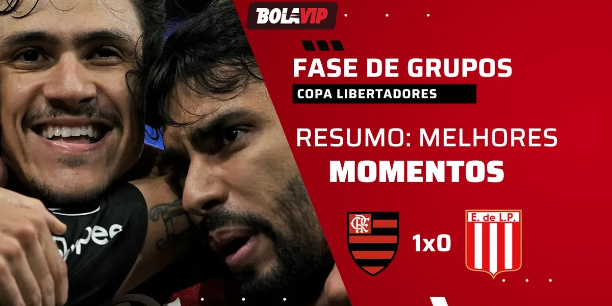 Flamengo 1×0 Estudiantes: Pedro decide e garante vaga nas oitavas da Libertadores
