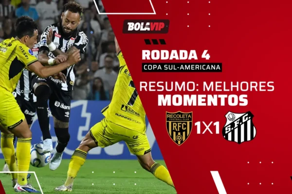 Recoleta 1 x 1 Santos: Neymar marca, mas Peixe cede empate na Sul-Americana