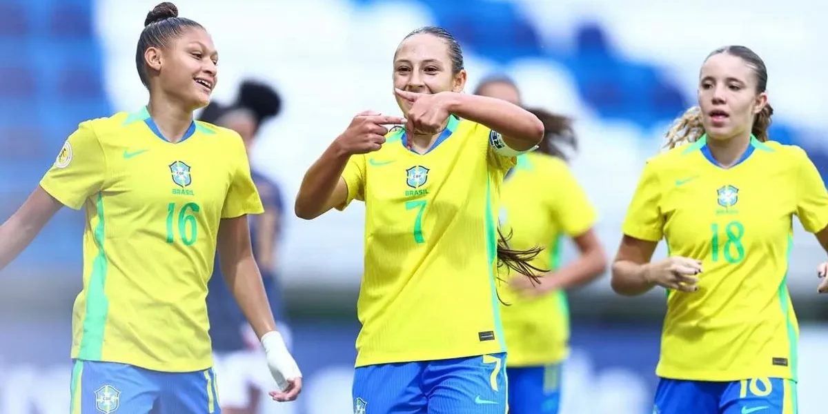 Brasil arrasa Equador por 4 a 0 e segue imbatível no Sul-Americano Sub-17