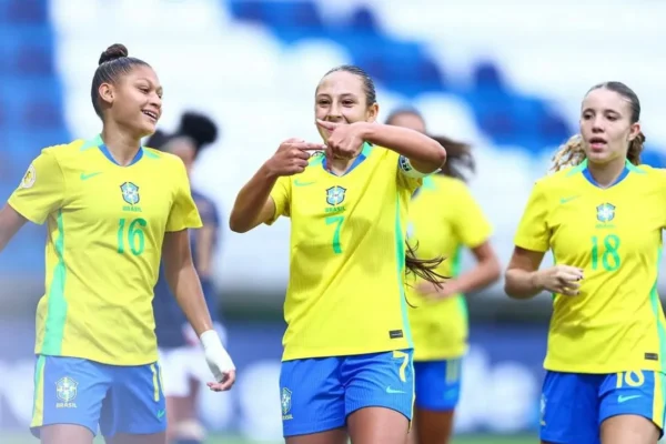Brasil arrasa Equador por 4 a 0 e segue imbatível no Sul-Americano Sub-17