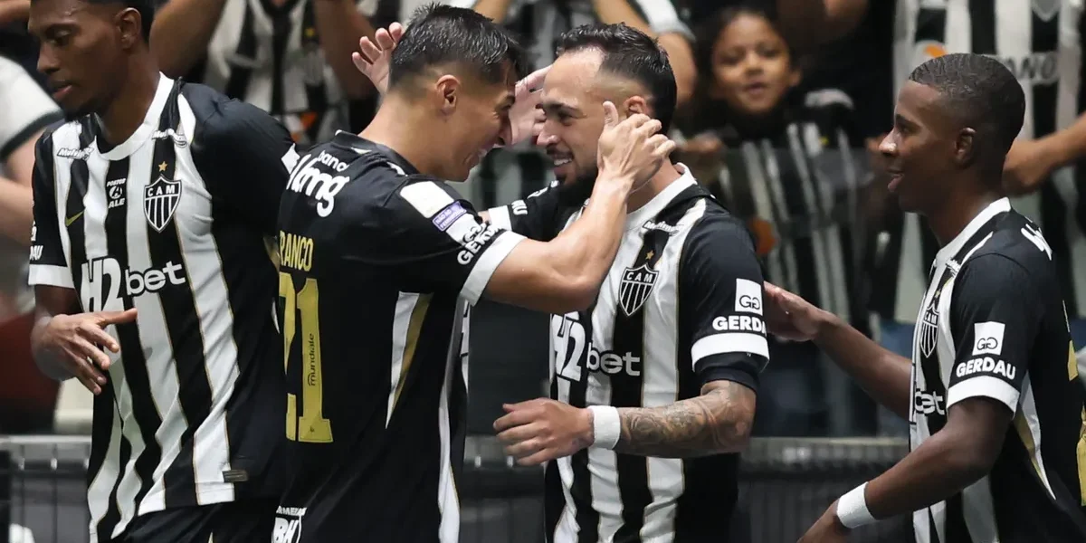Galo vence Mirassol, sobe na tabela e respira no Brasileirão