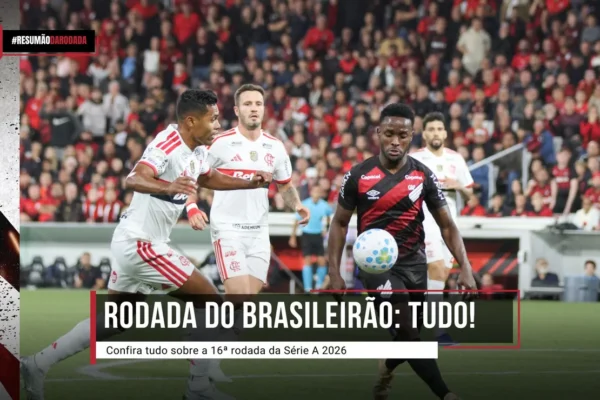 Rodada 16 do Brasileirão: Goleadas, Viradas e Briga Acesa no Topo e no Z-4