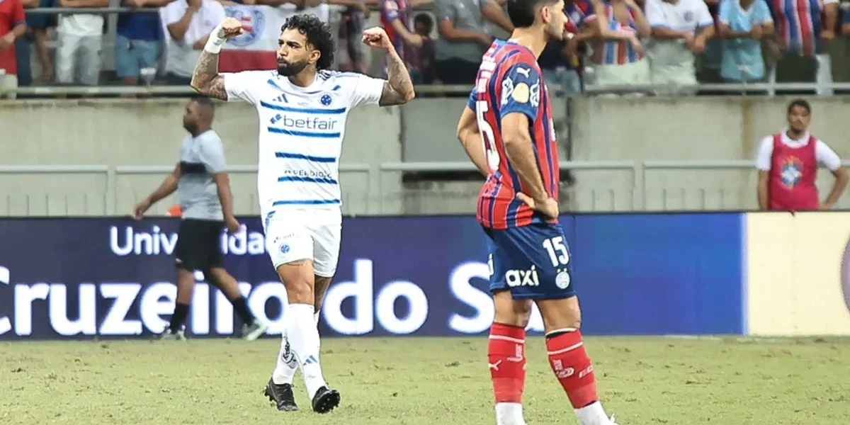 Gabigol decidiu: último Bahia x Cruzeiro na Fonte Nova teve virada épica