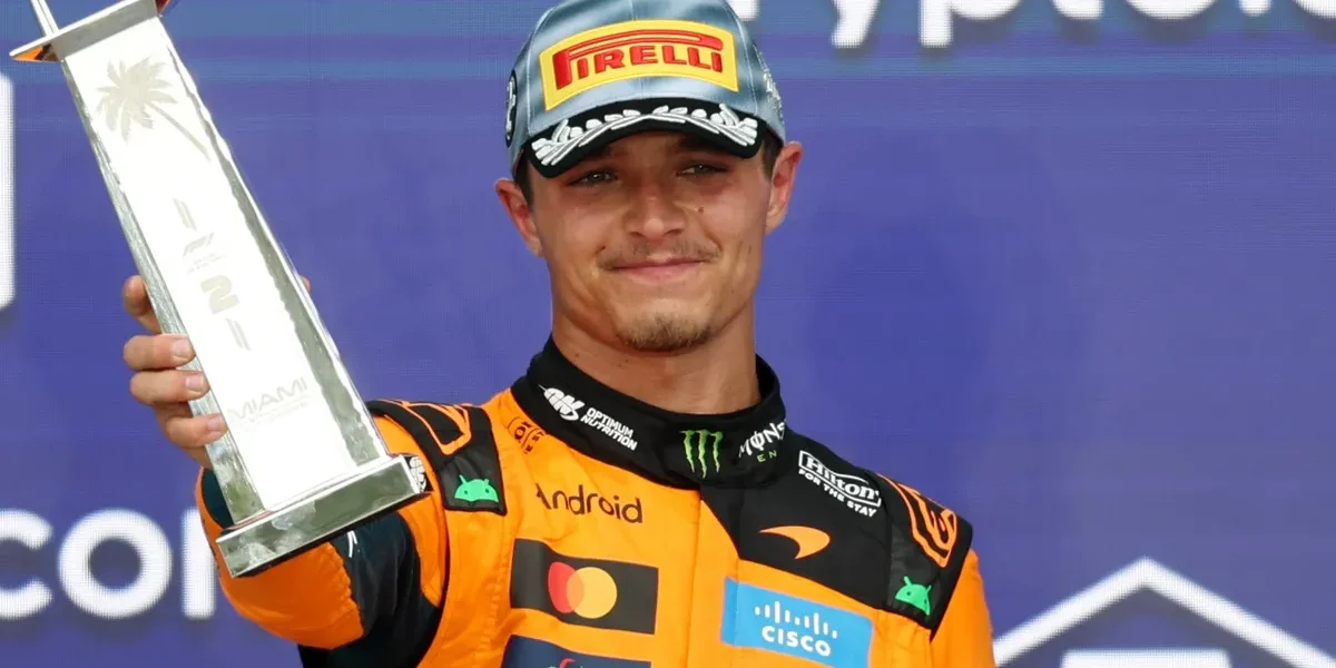 Norris admite: Mercedes está à frente da McLaren em Miami