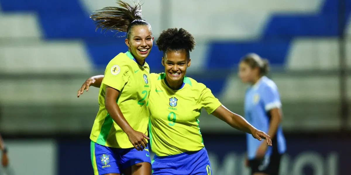 Brasil arrasa na fase de grupos e vai à semi do Sul-Americano Sub-17